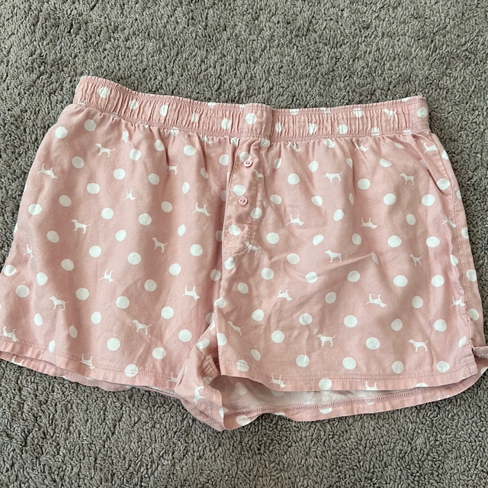 Victoria’s Secret pink shorts size small, worn once